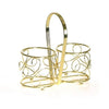 Cup/Cutlery holder - Gold plated