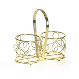 Cup/Cutlery holder - Gold plated