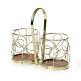 Cup/Cutlery holder - Gold plated