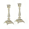 Candlesticks - Silver & Golden Plated Lacquer 25cm