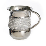 Netilat Yadayim (Washing Cup) - Silver Stones