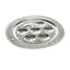 Seder Plate Passover (Pesach) -Silver plated 40cm