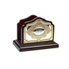 Bencher/serviettes Holder - Wood & Silver Plated Gold Filigree Design