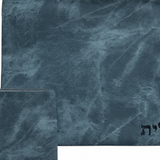 Close-up detail of marbled texture
