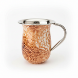 Copper Washing Cup White Front