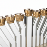 Crystal and gold detail