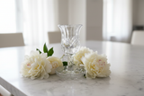 Crystal Kiddush Cup Marble Peonies