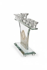 Crystal Menorah Side View