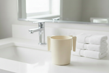 Dark Cream Washing Cup