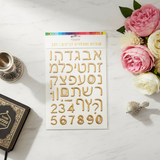 Elegant display with Judaica items