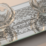 Glass Candlesticks Detail View