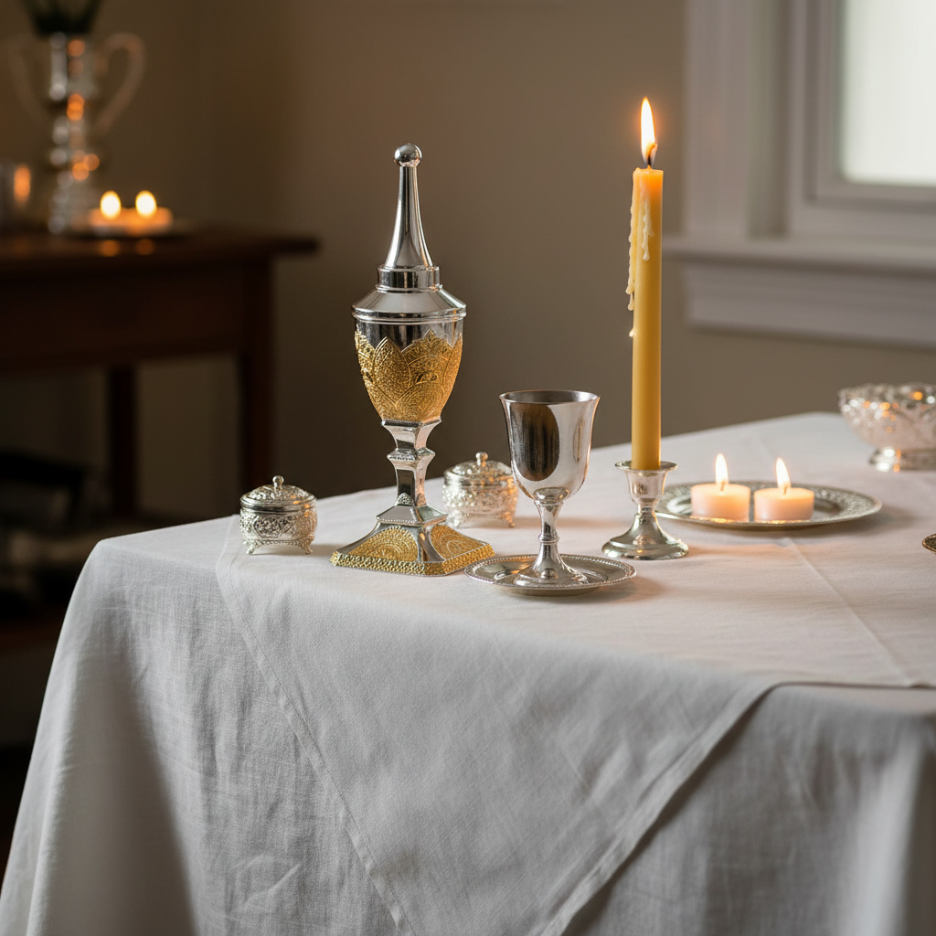 Havdalah Table Setting