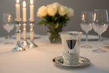 Jerusalem Kiddush Cup Roses Bokeh