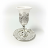Kiddush Cup White Background