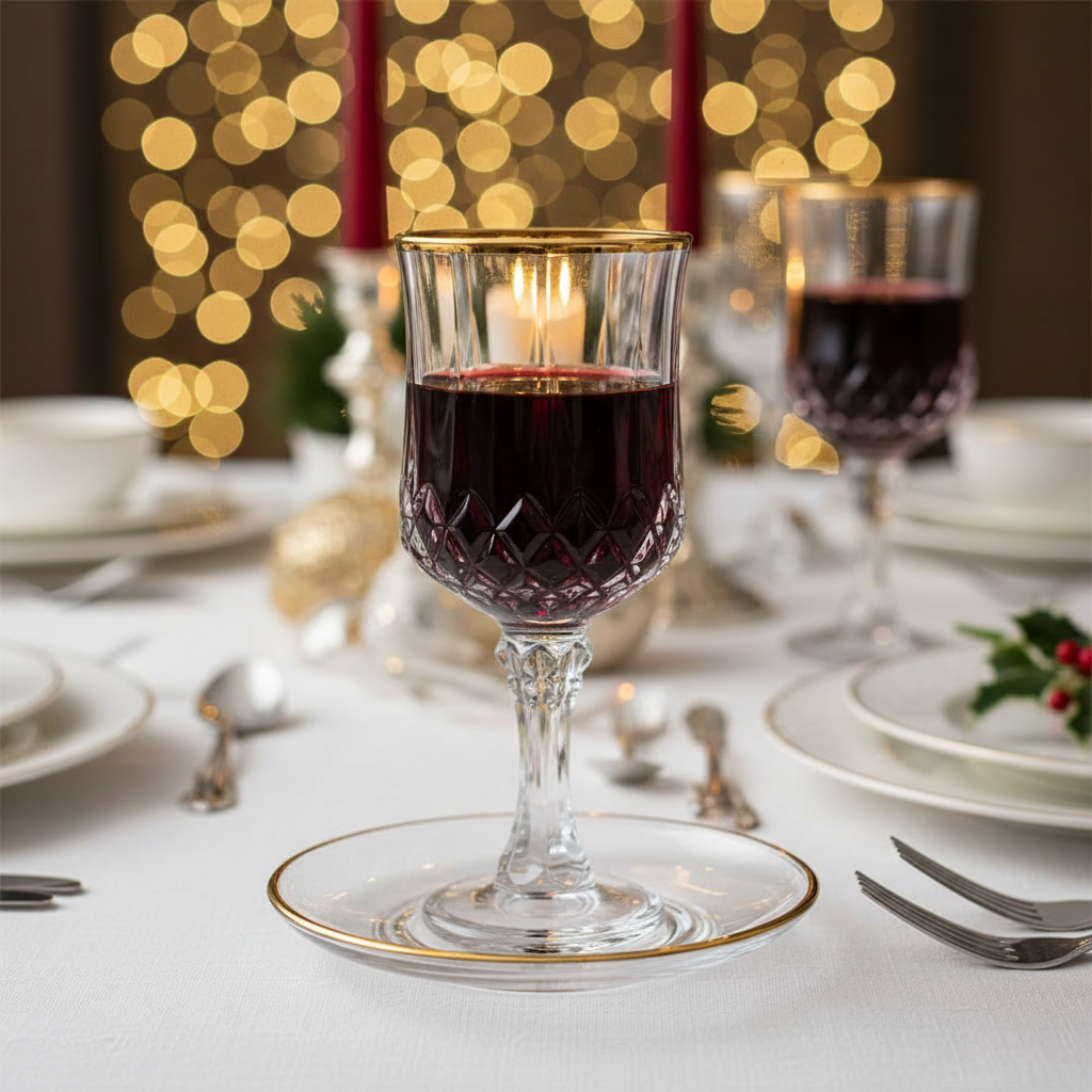 Kiddush Cup with Wine