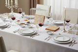 Lifestyle shot on elegant Passover table