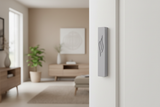 Mezuzah on doorframe