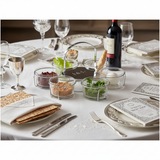 Seder Plate Elevated View