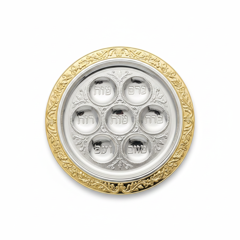 Seder Plate Top Down