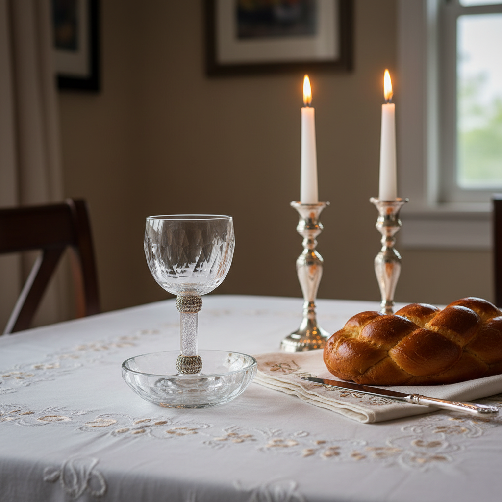 Shabbat Table Setting